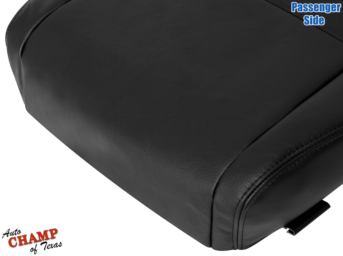 accord passenger seat cover bottom black leather