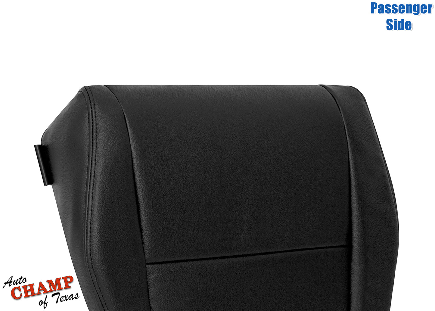 passenger seat bottom cover accord coupe black