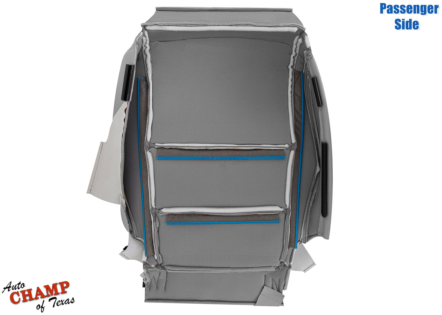 gray seat cushion replacement driver honda accord