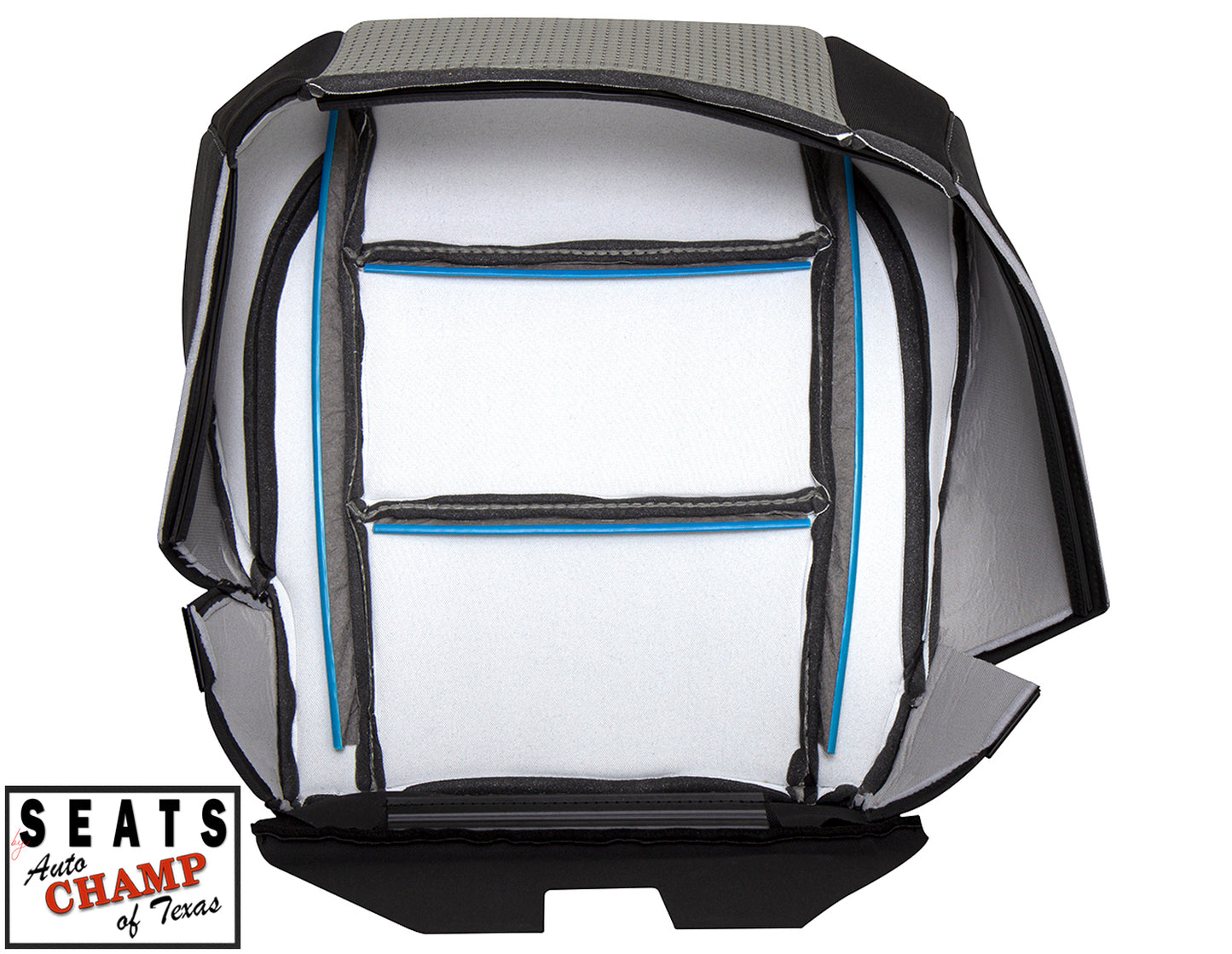 2008 to 2015 nissan titan driver seat bottom gray black