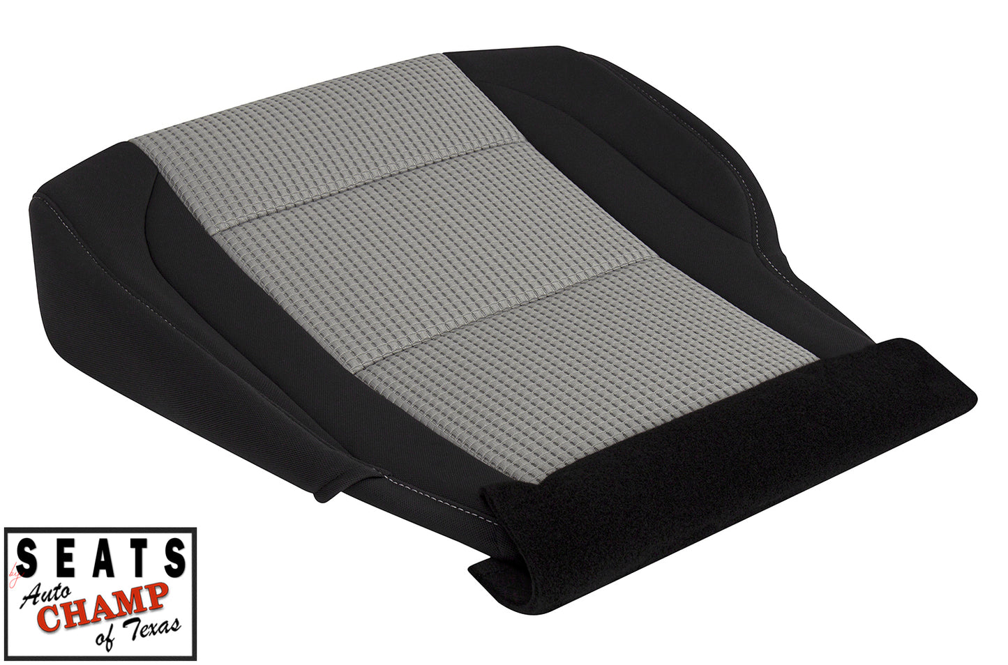 nissan titan 2008 2015 driver seat cover black gray factory