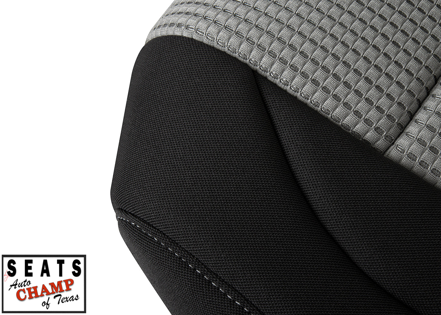 oem seat cover nissan titan 2008 2015 black gray driver
