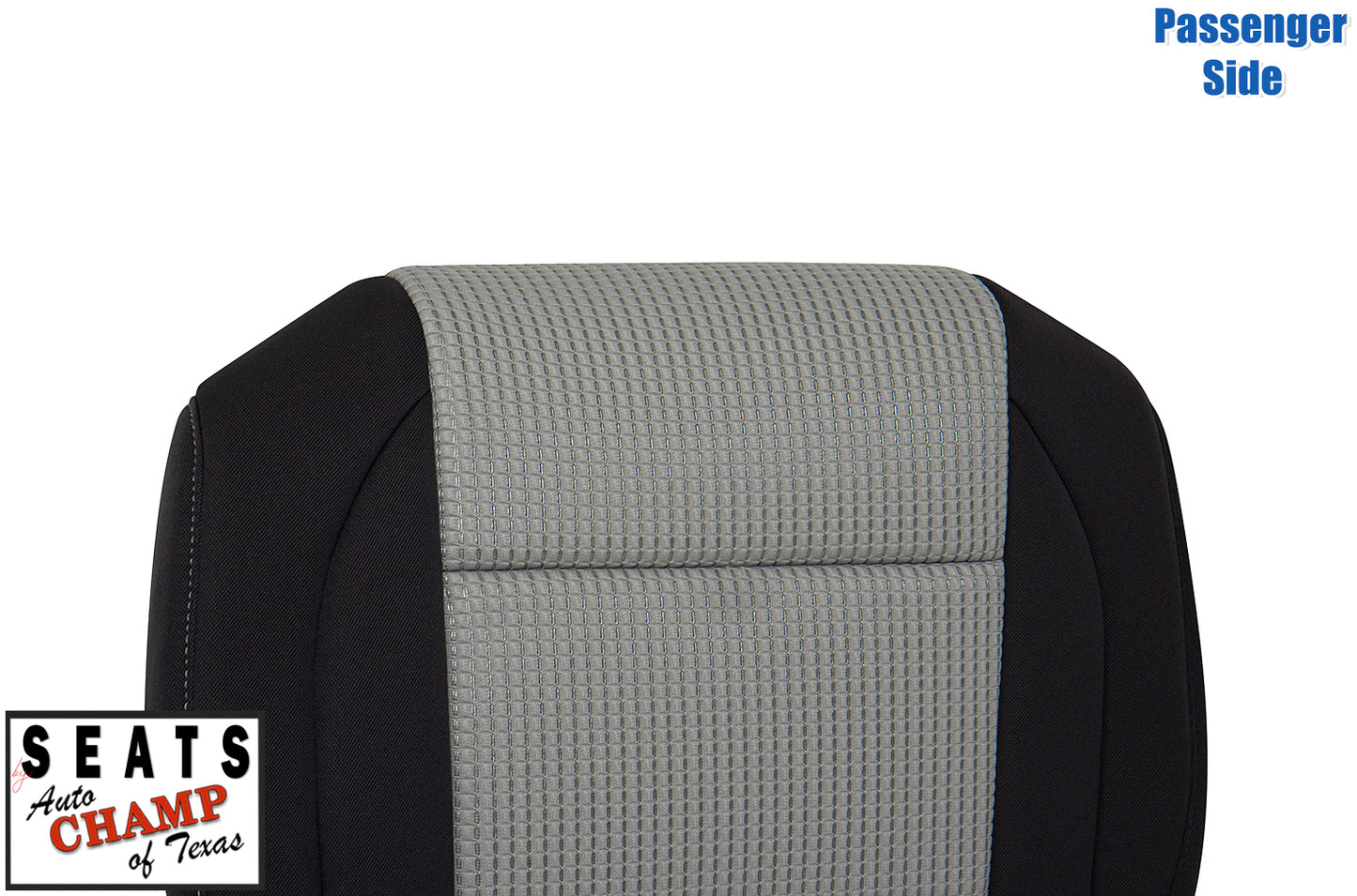 2008 to 2015 titan seat cover black gray passenger bottom