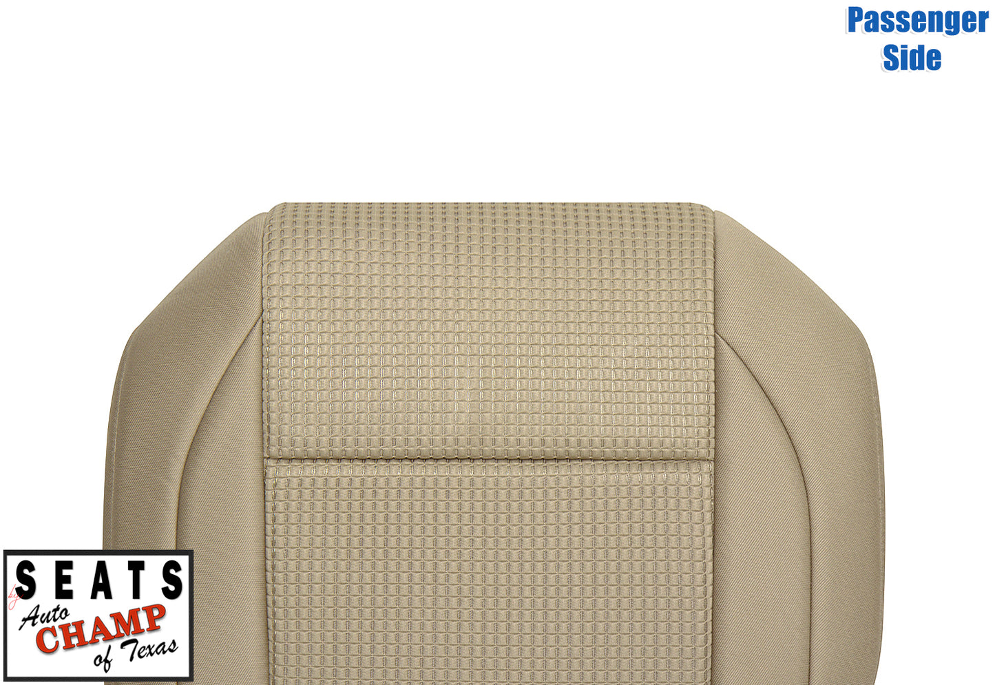 2008 2015 nissan titan passenger seat cover cloth tan