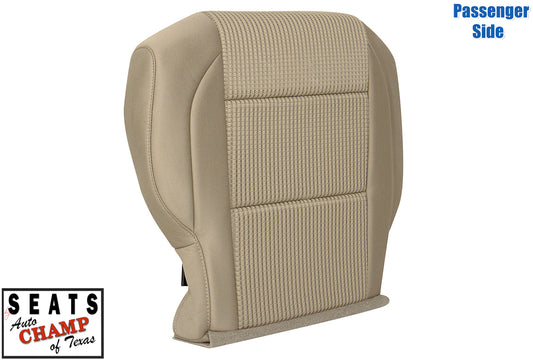 tan cloth passenger seat cover nissan titan 2008 2015 oem