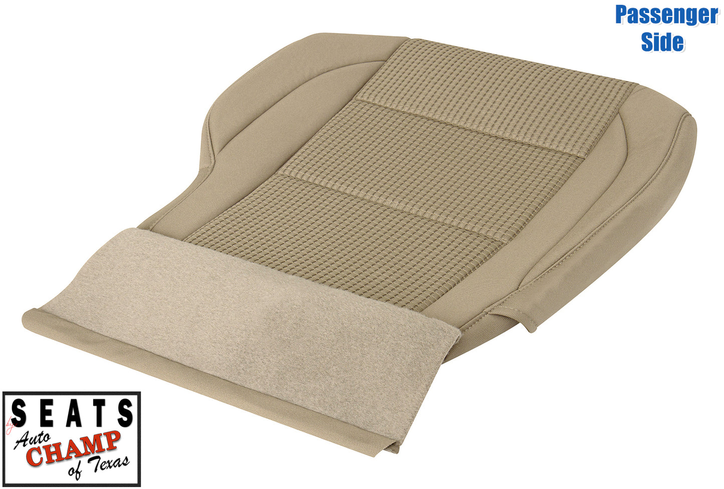 titan 2008 2015 tan cloth seat cover passenger oem nissan