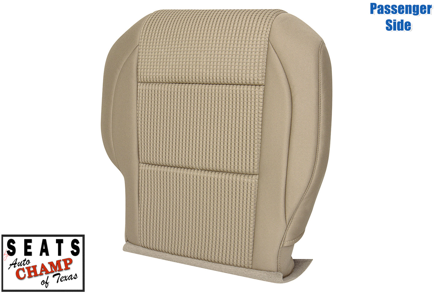 tan seat cover titan nissan passenger side 2008 2015 cloth