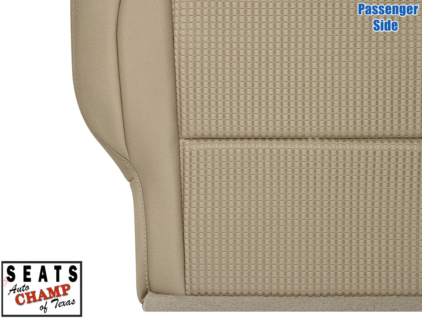 nissan titan 2008 2015 cloth seat tan passenger side bottom