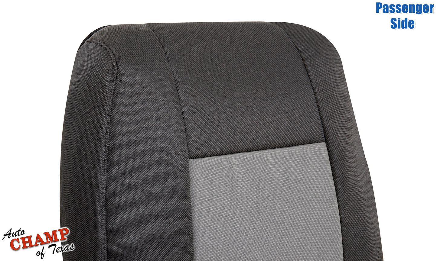 2010 ford ranger passenger seat cloth backrest black gray replacement