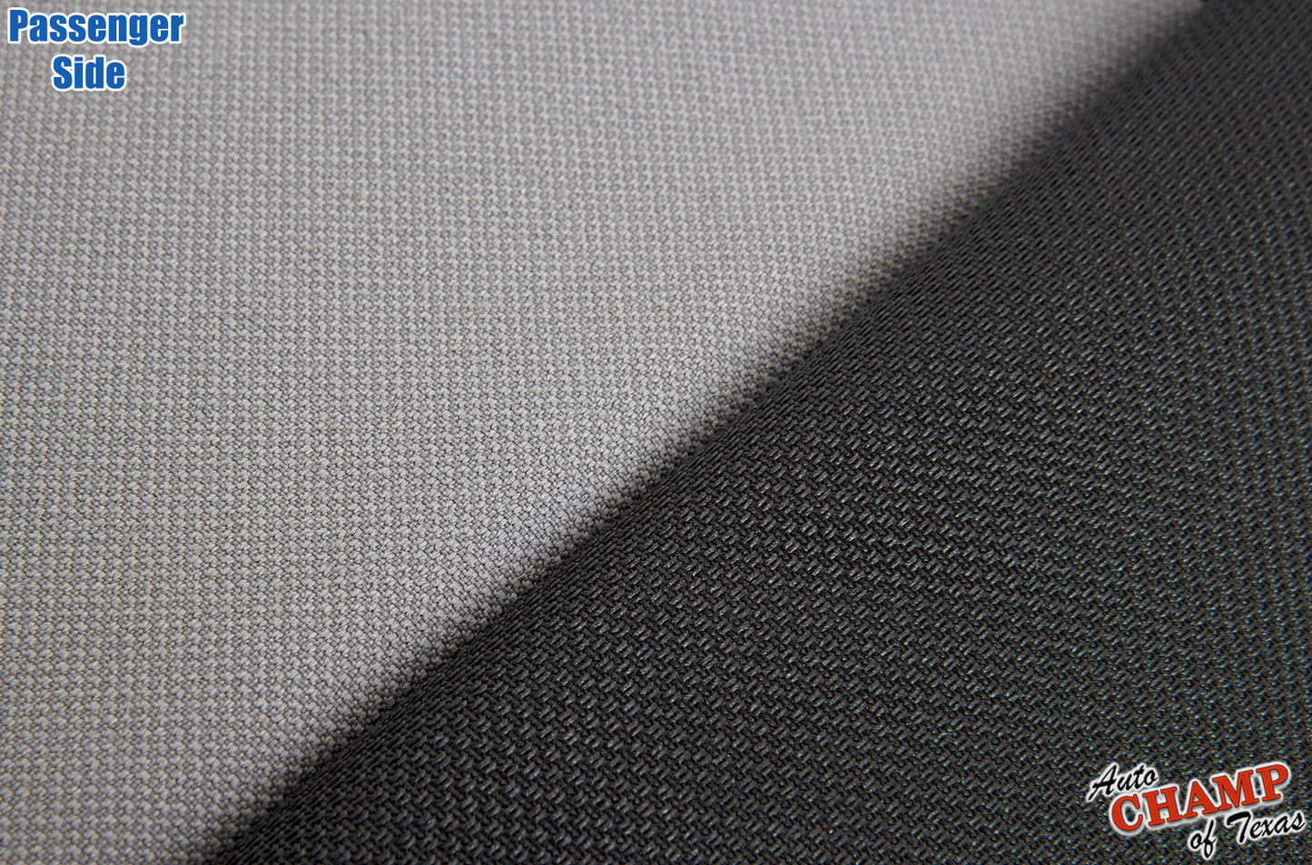 ford ranger 2011 black gray cloth lean back seat cover passenger