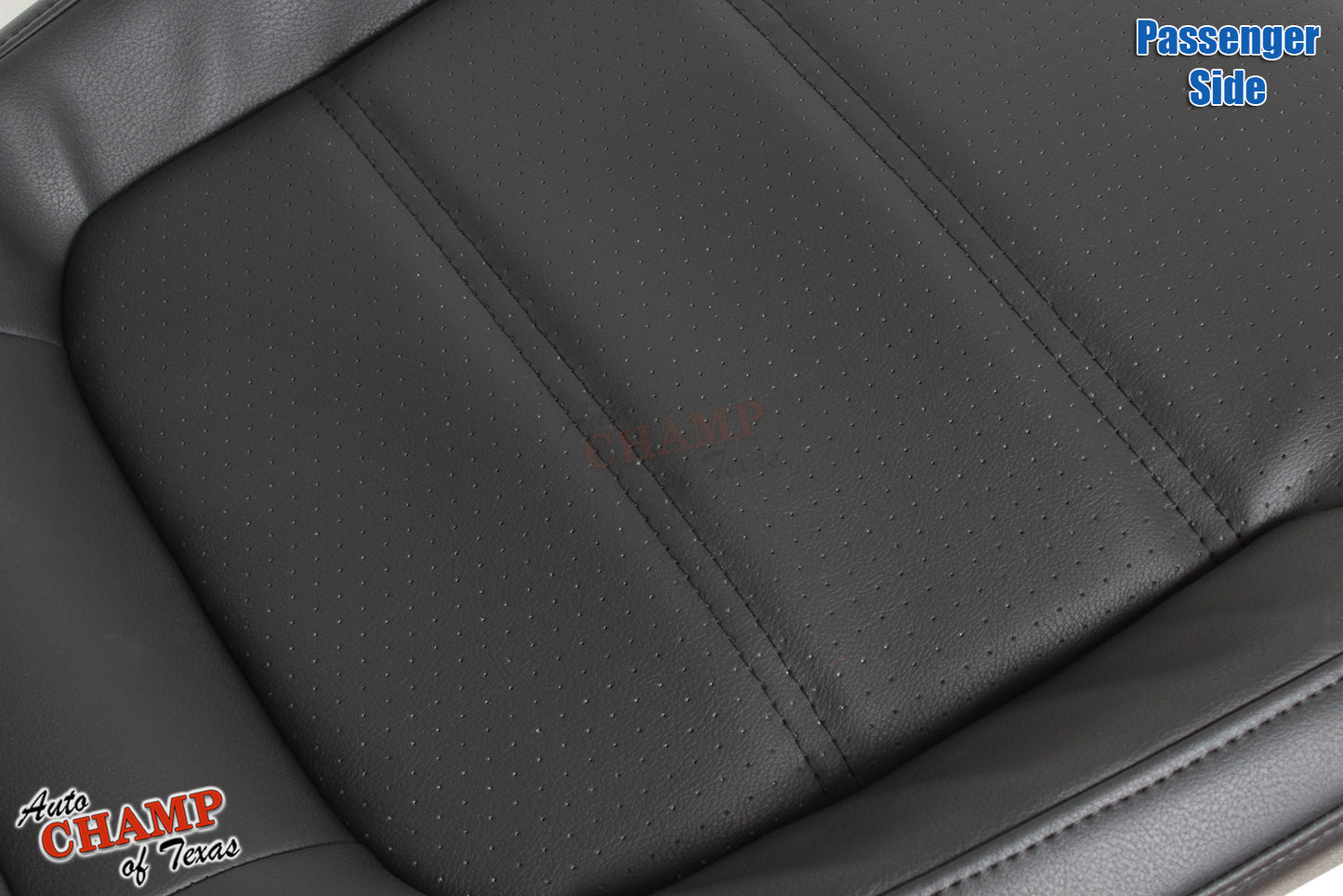 vw jetta leather seat bottom cover black
