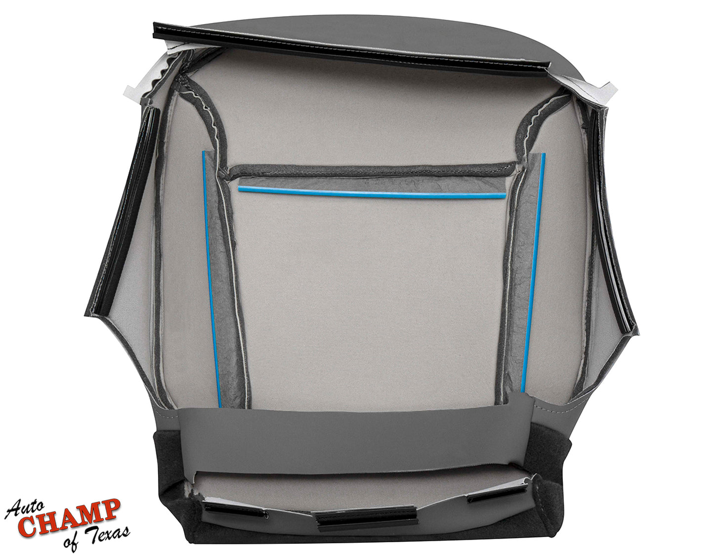 2019 2024 silverado lt trail boss rst seat cover bottom cloth gray