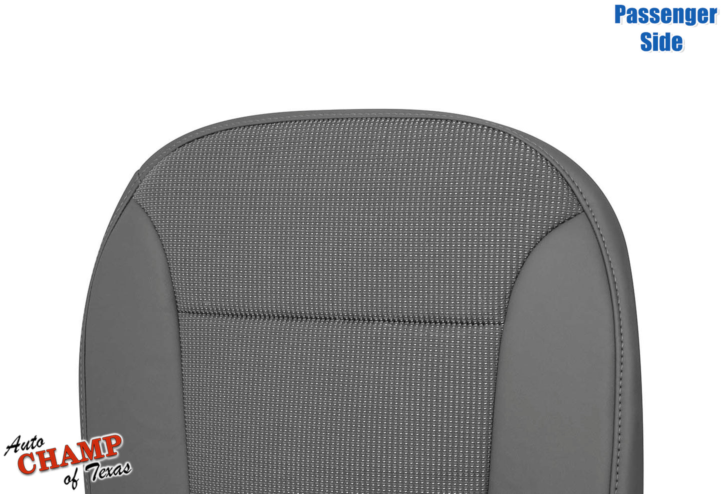 chevy silverado 2019 2024 cloth seat cover gray bottom replacement trail boss rst