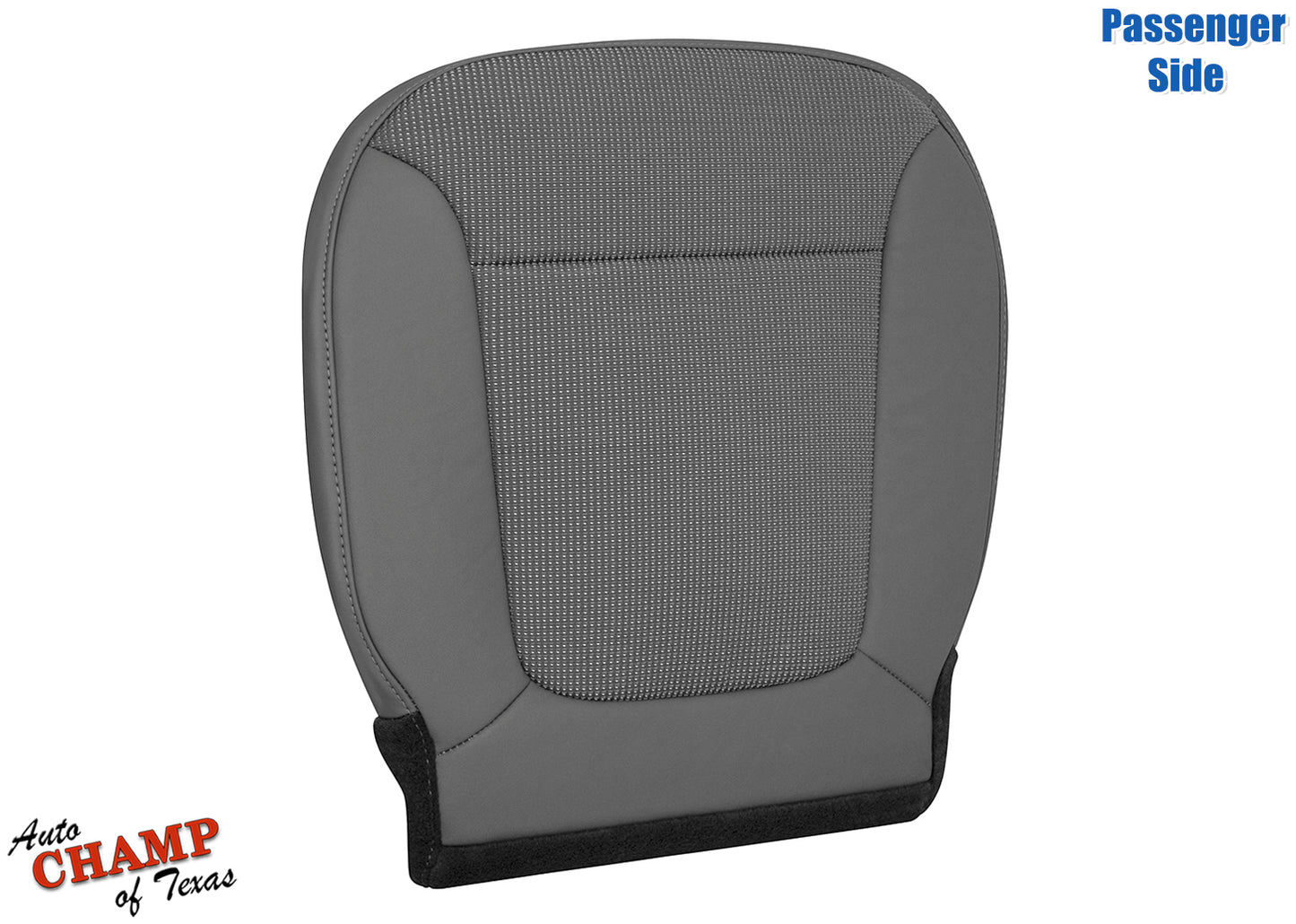 2019 2024 silverado trail boss rst seat cover bottom cloth gray replacement