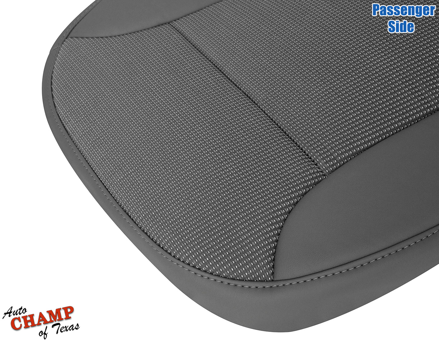 silverado lt custom trail boss rst 2019 2024 seat bottom cloth gray replacement