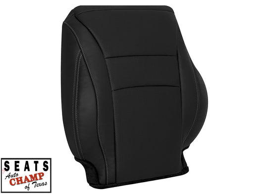 2013–2017 Honda Accord 4-Door Driver Lean Back Leather Seat Cover Black