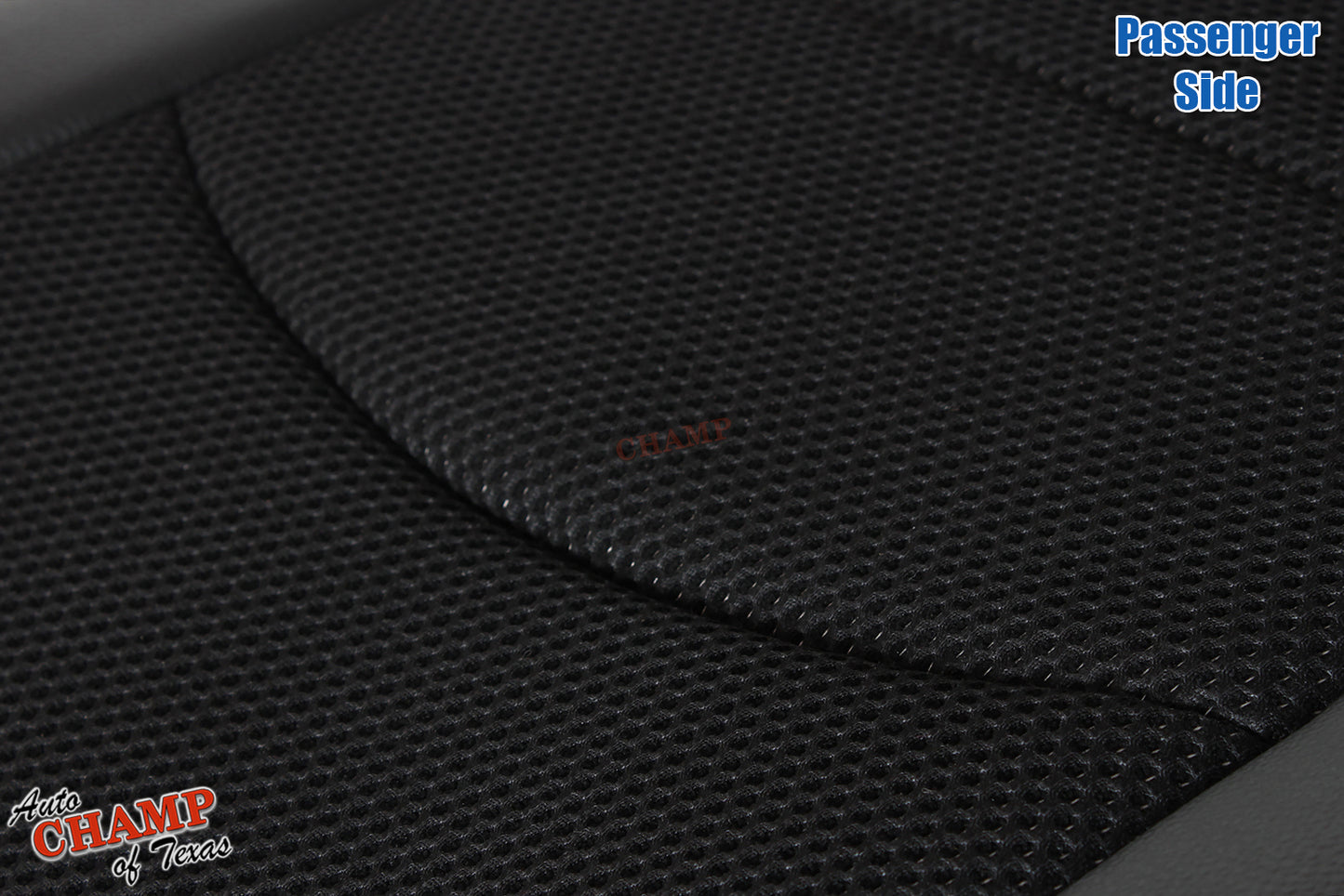 2013 2018 ram sport passenger seat cover black cloth texture