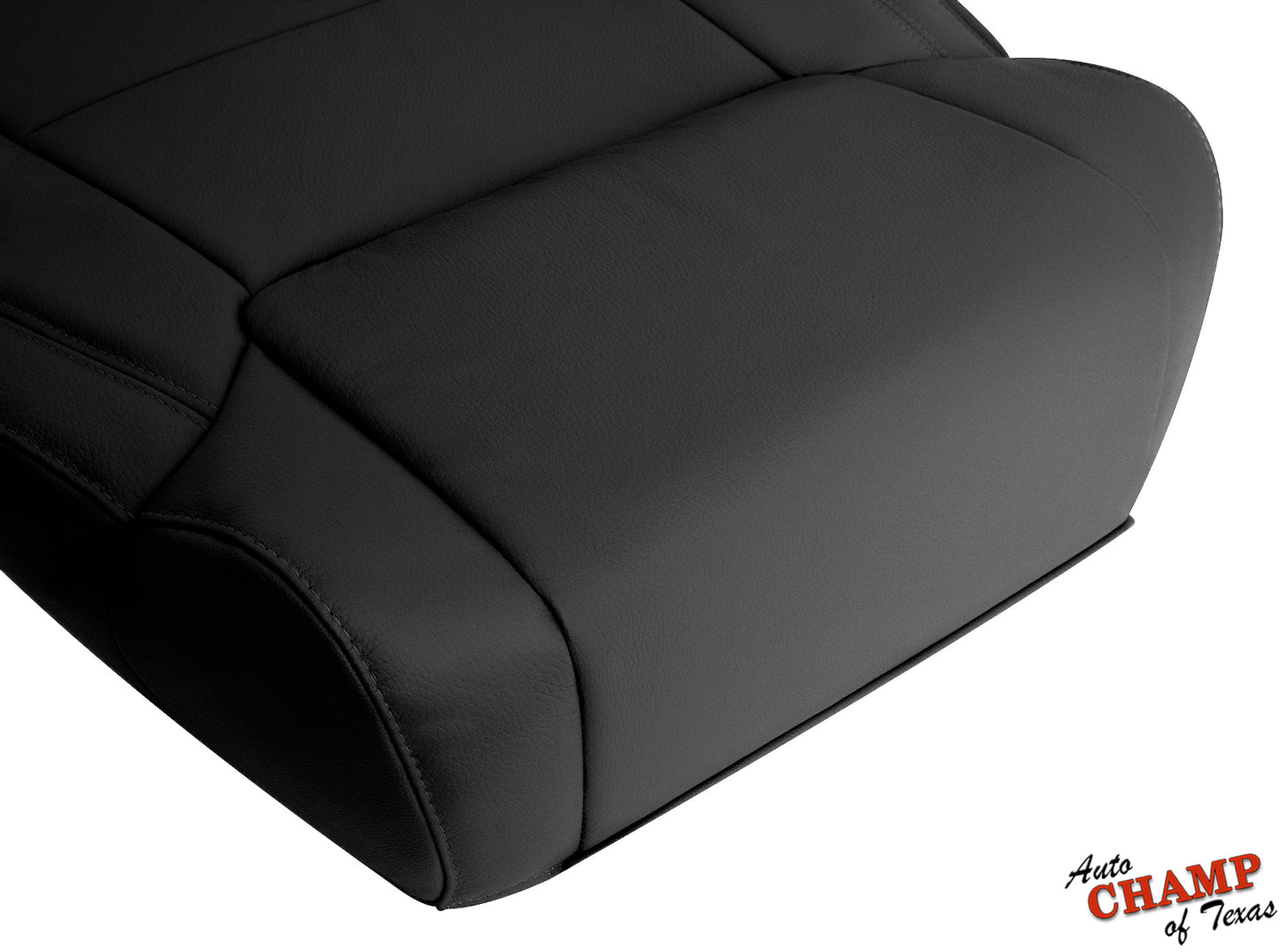 tundra 2014 2021 passenger seat bottom cover black leather