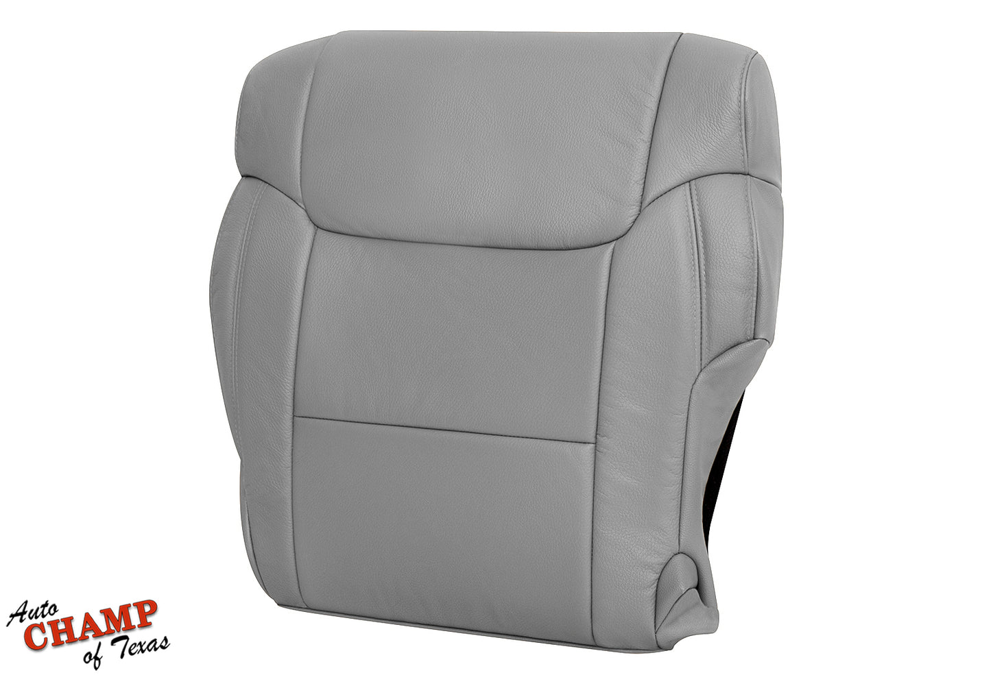 2014 2021 toyota tundra passenger seat backrest cover gray leather replacement