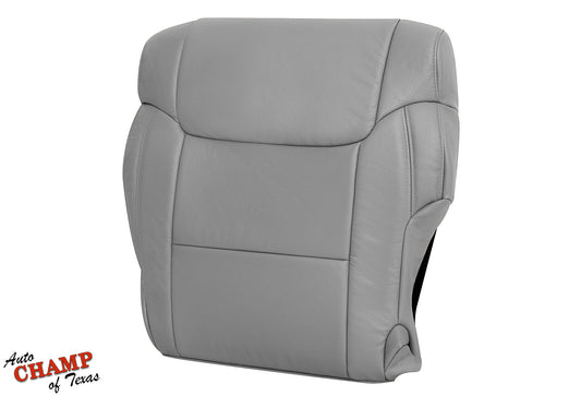 2014 2021 toyota tundra passenger seat backrest cover gray leather replacement