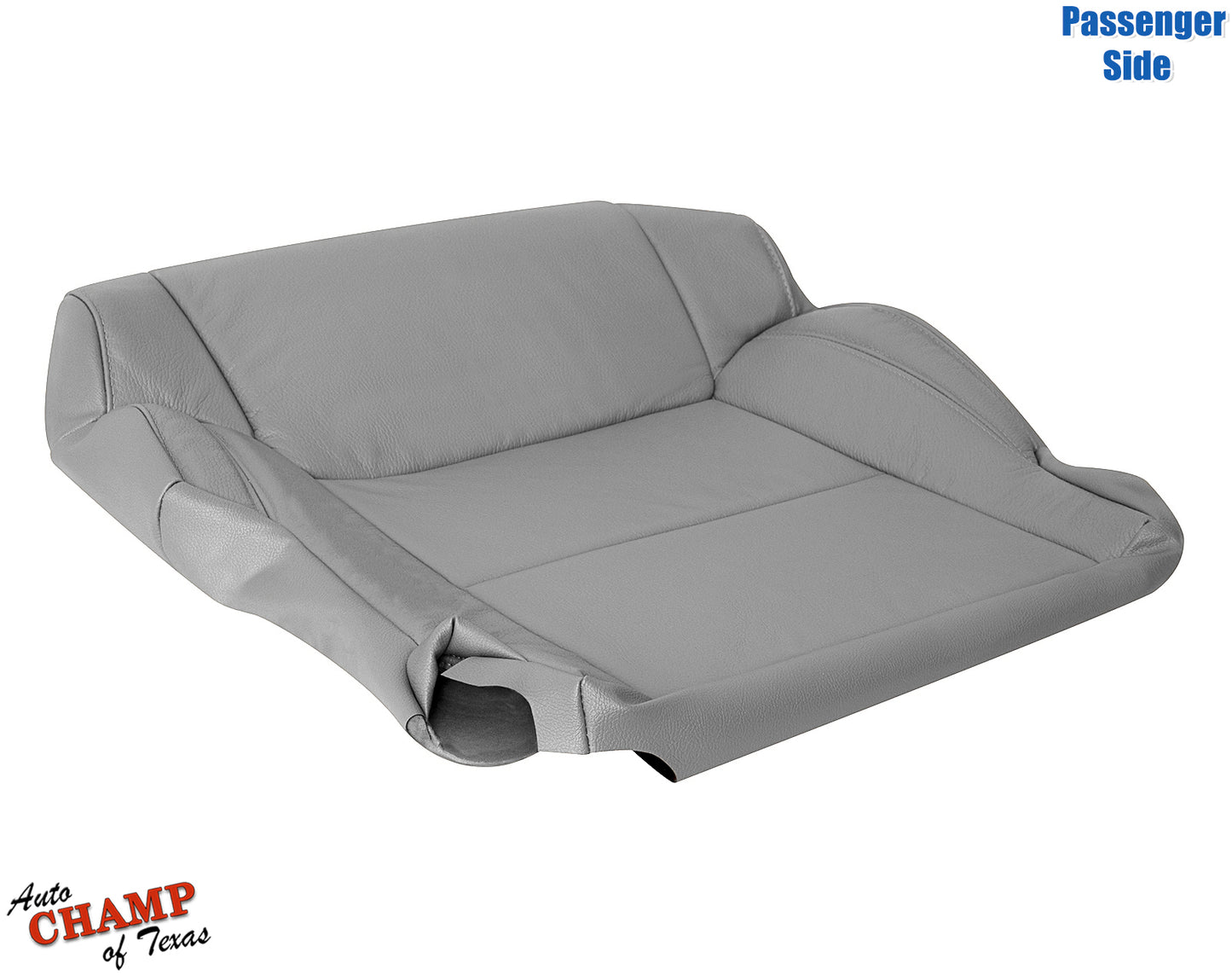 2014 2021 toyota tundra gray leather passenger side bottom seat cover