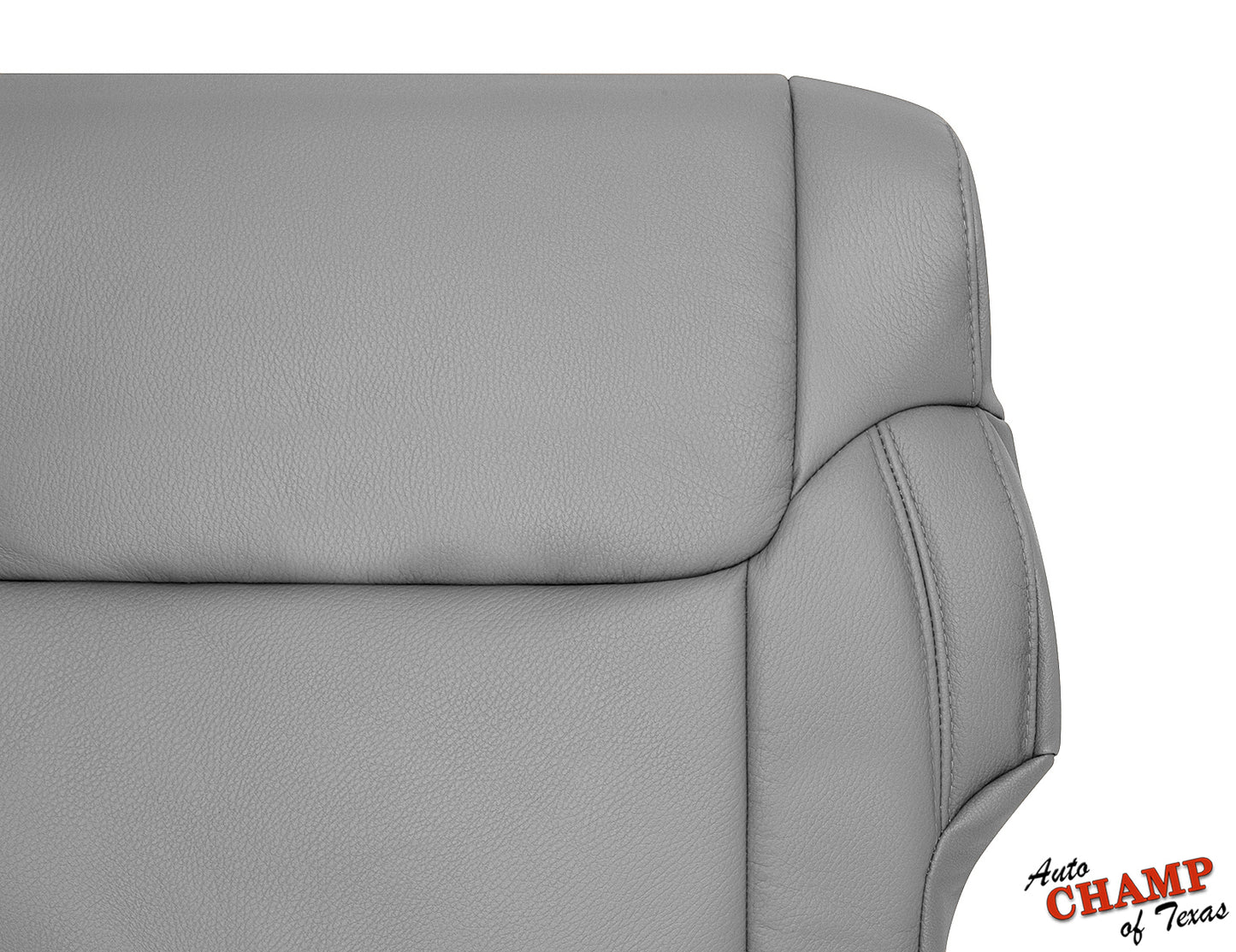 2014 2021 toyota tundra passenger bottom seat cover gray leather replacement