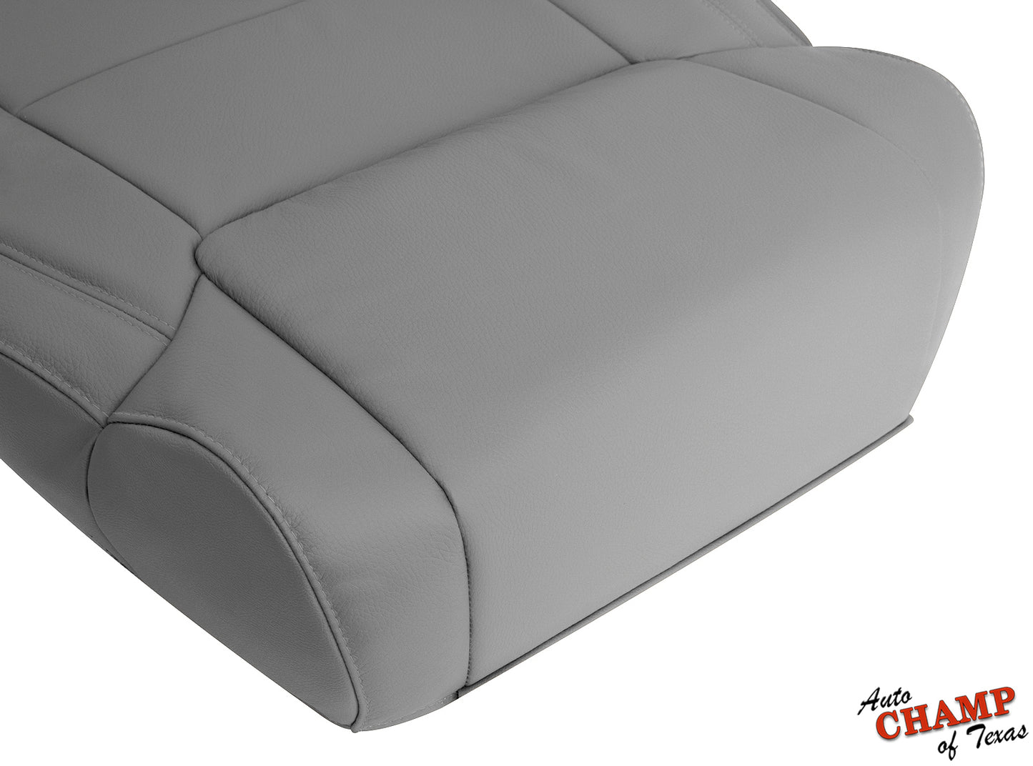 2014 2021 toyota tundra passenger seat bottom cover gray leather replacement