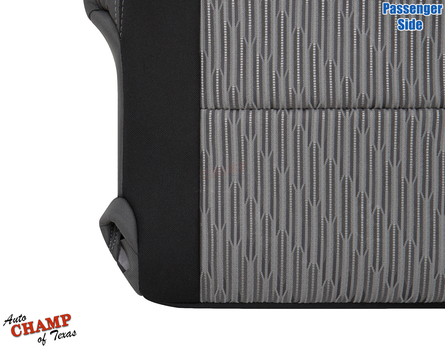 2014 2021 toyota tundra cloth seat gray material up close