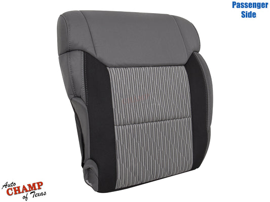 gray cloth tundra seat panel oem 14 21