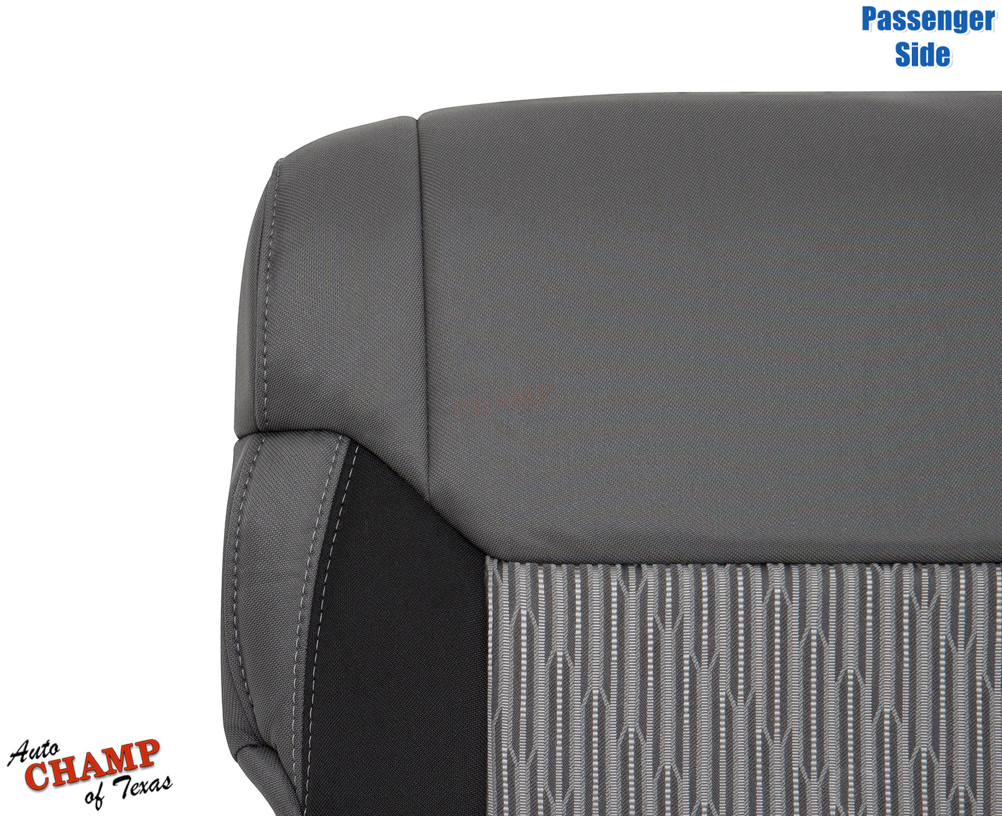 2014 2021 toyota tundra cloth seat backrest detail gray