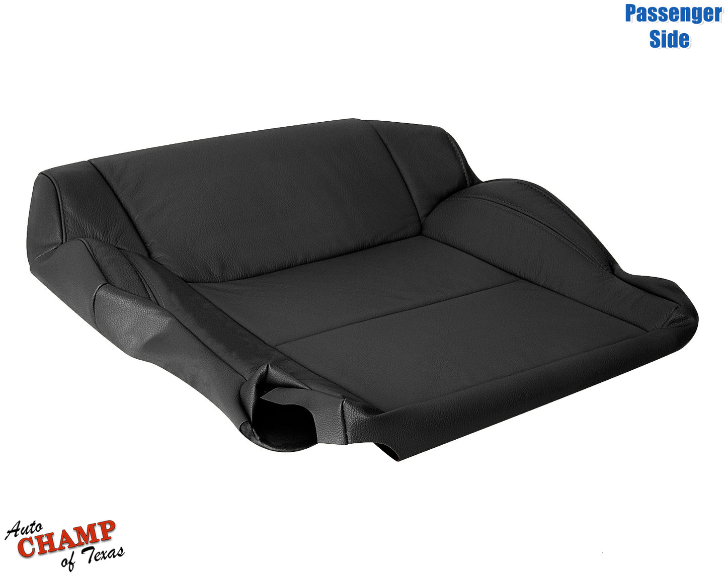 2014 2021 toyota tundra passenger seat bottom cover black leather replacement upgrade