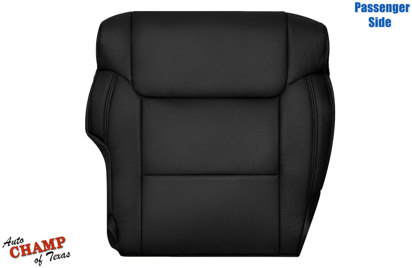 2014 2021 toyota tundra passenger bottom seat cover black leather replacement