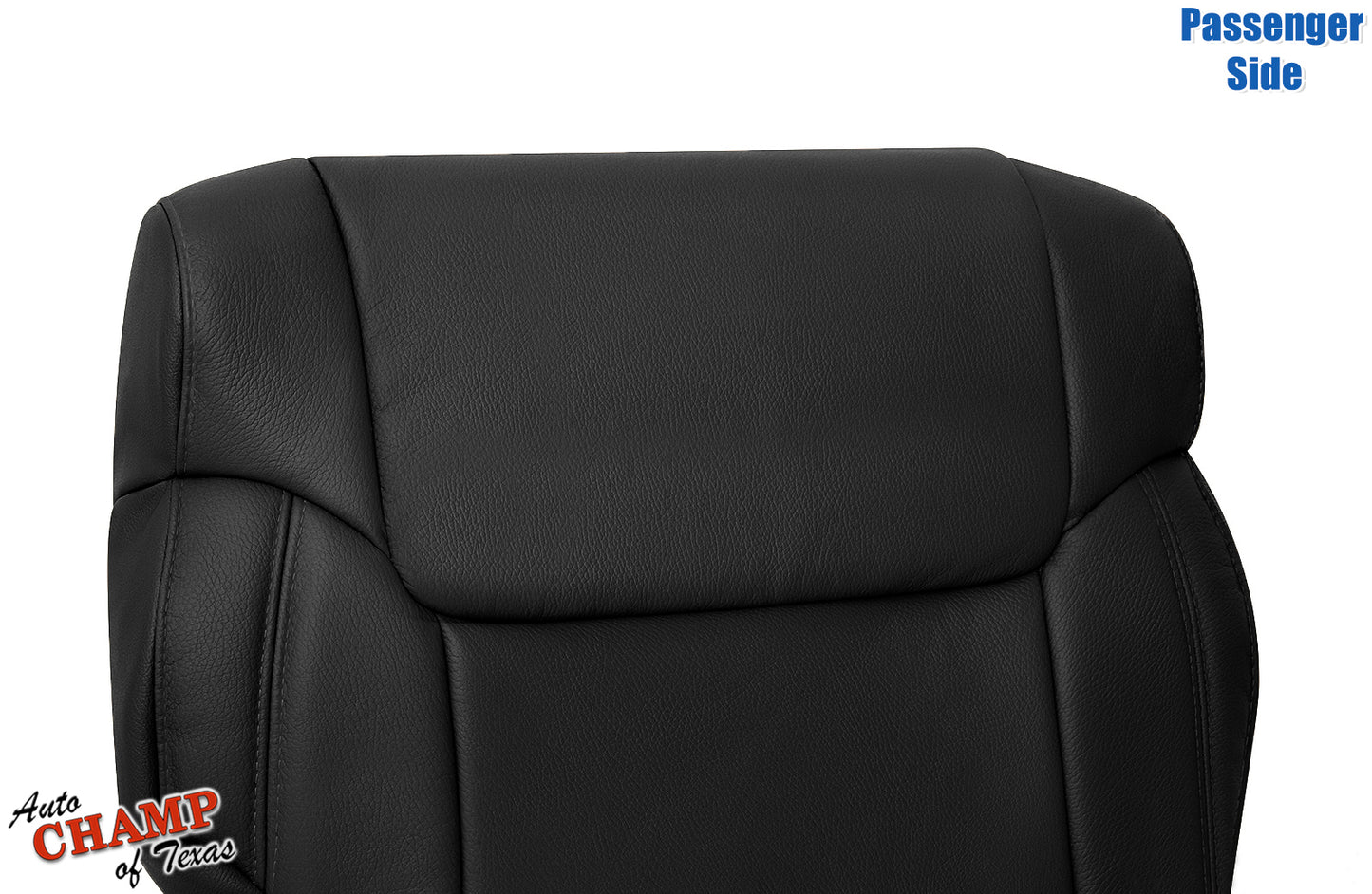 2014 2021 toyota tundra passenger bottom seat cover black leather replacement