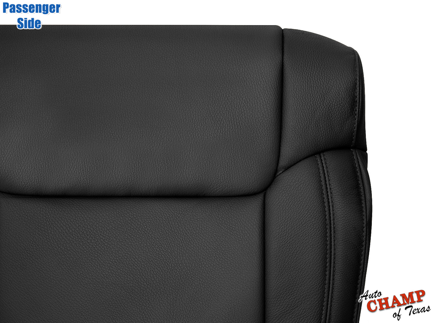 tundra passenger bottom seat cover black leather 2014 2015 2016 2017 2018 2019 2020 2021