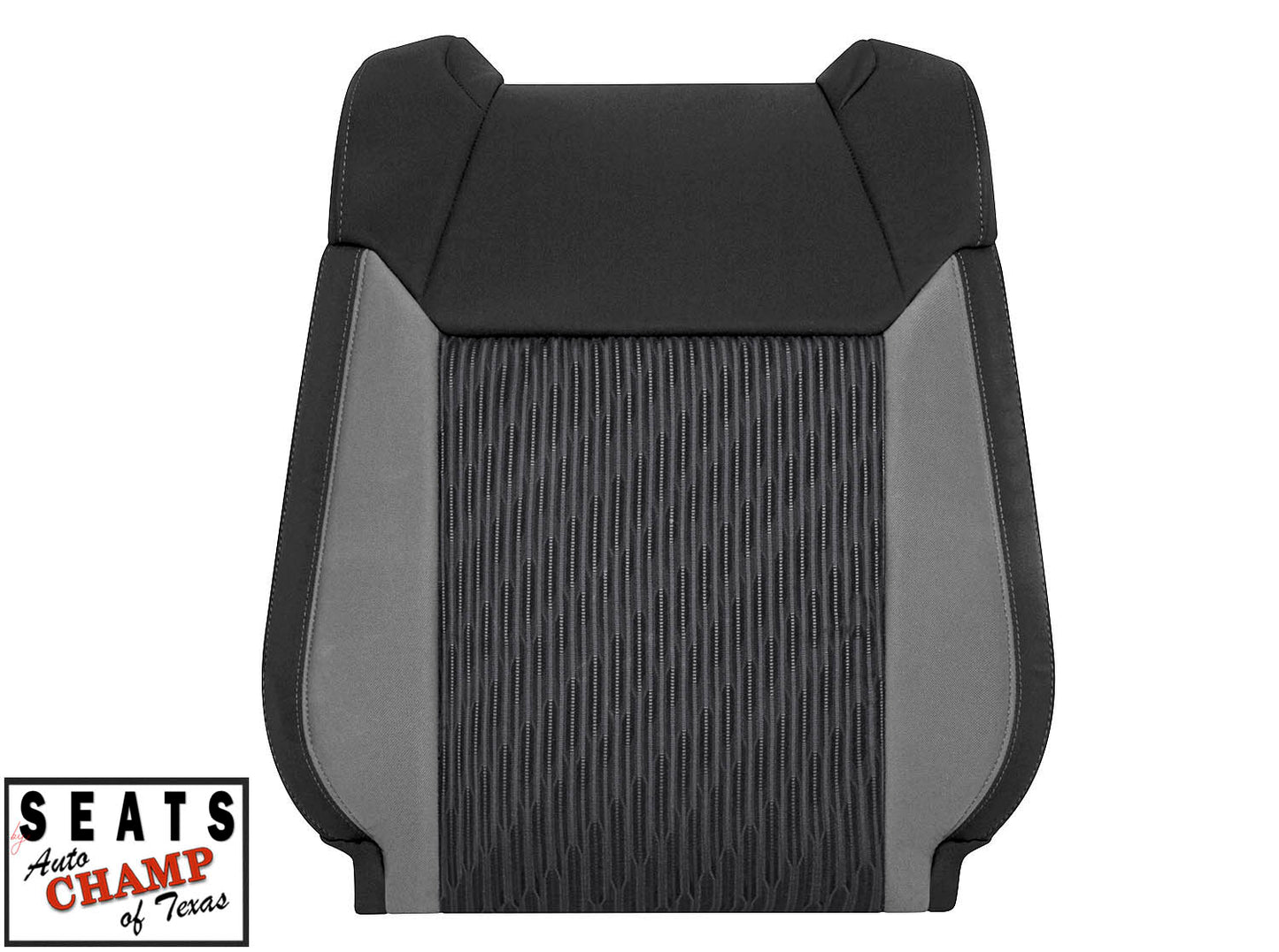 toyota tundra seat cloth lean back oem black