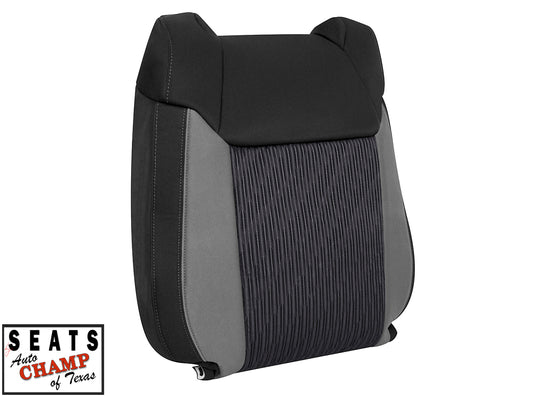 black cloth lean back seat cover toyota tundra