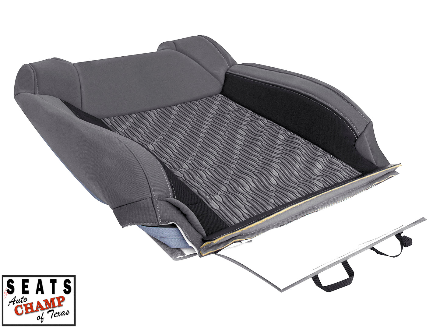toyota tundra oem cloth lean back cover gray