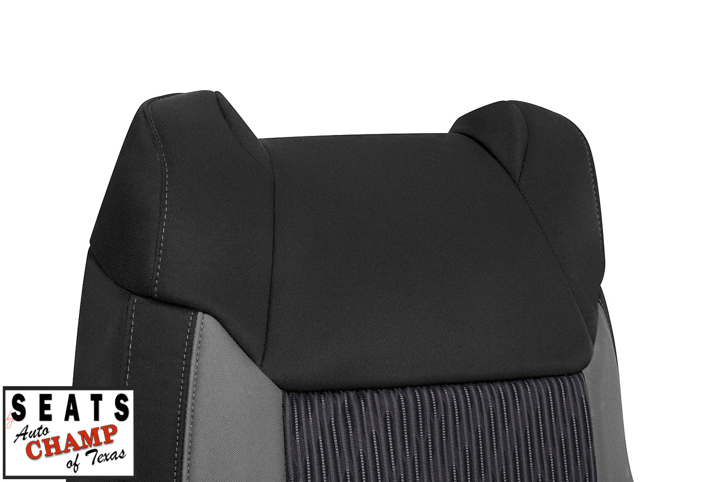 black cloth lean back tundra oem seat cover