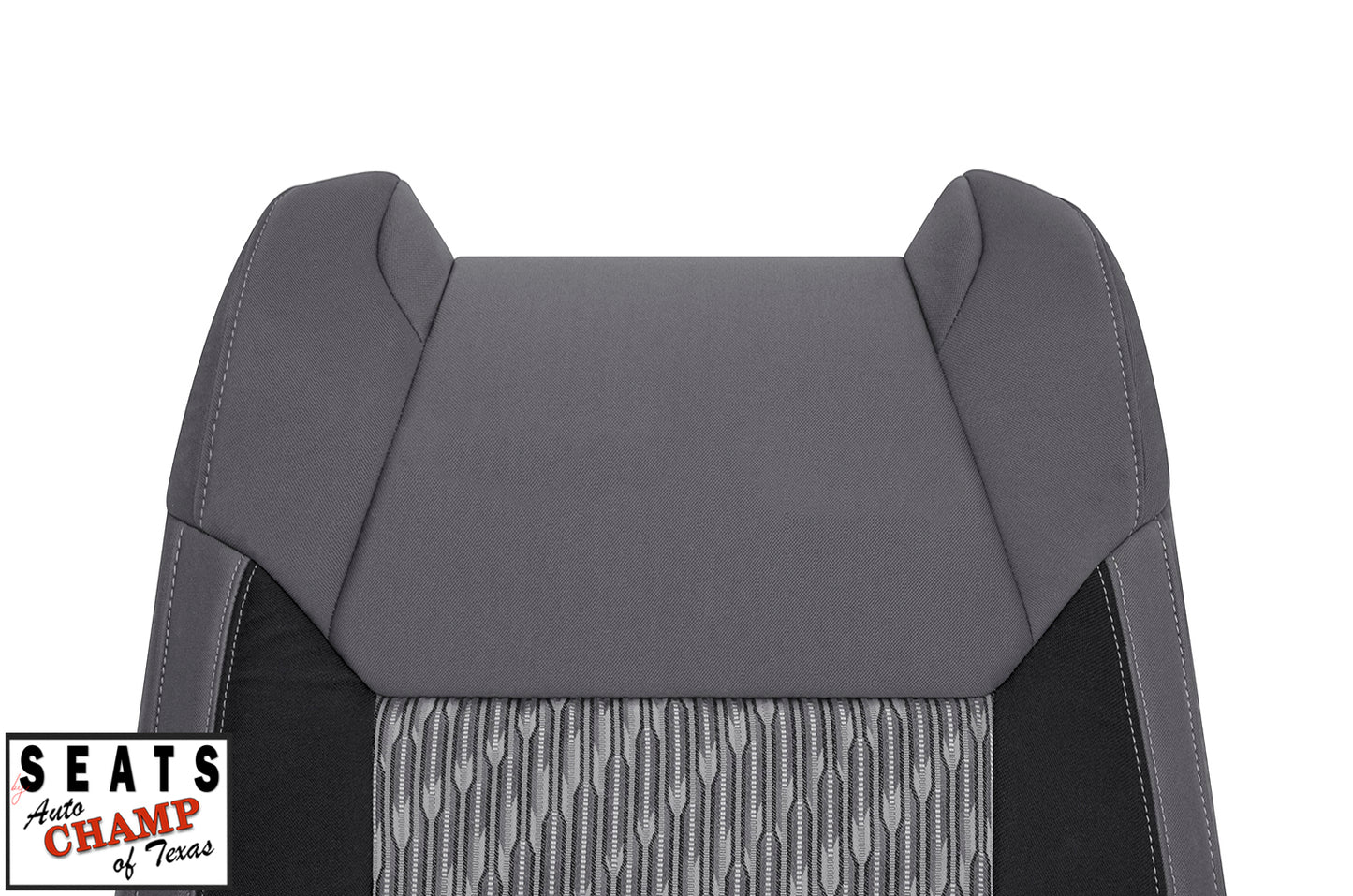 gray oem cloth seat cover lean back tundra