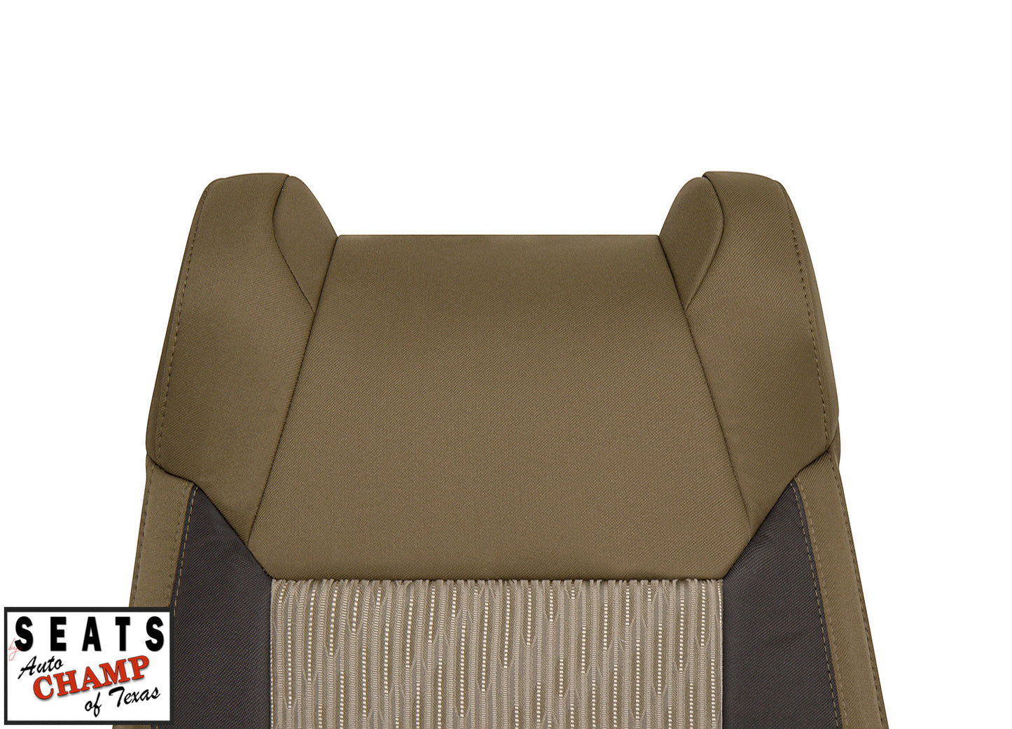tan lean back cloth seat tundra oem match