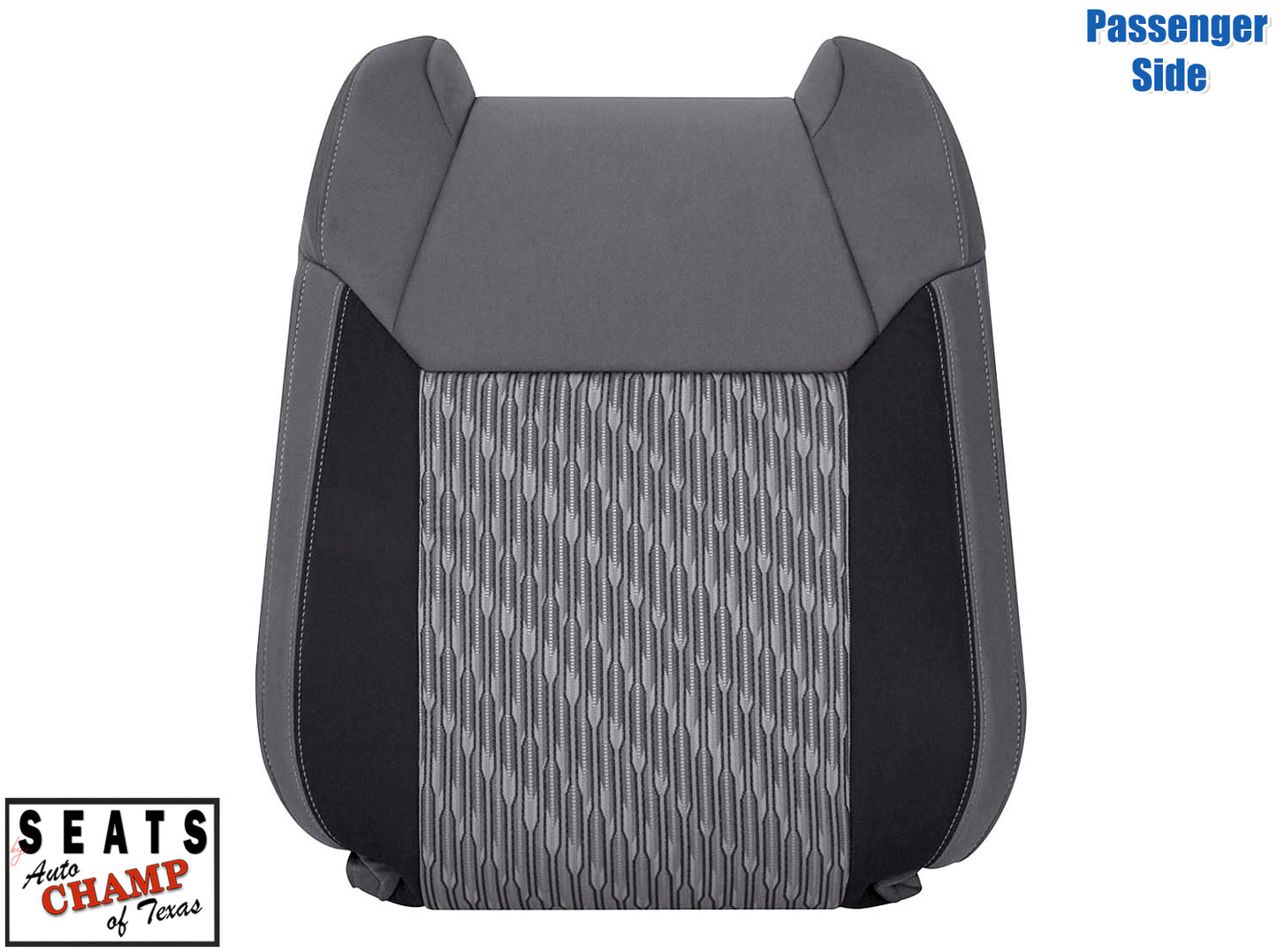 gray cloth lean back tundra seat 2014 2021