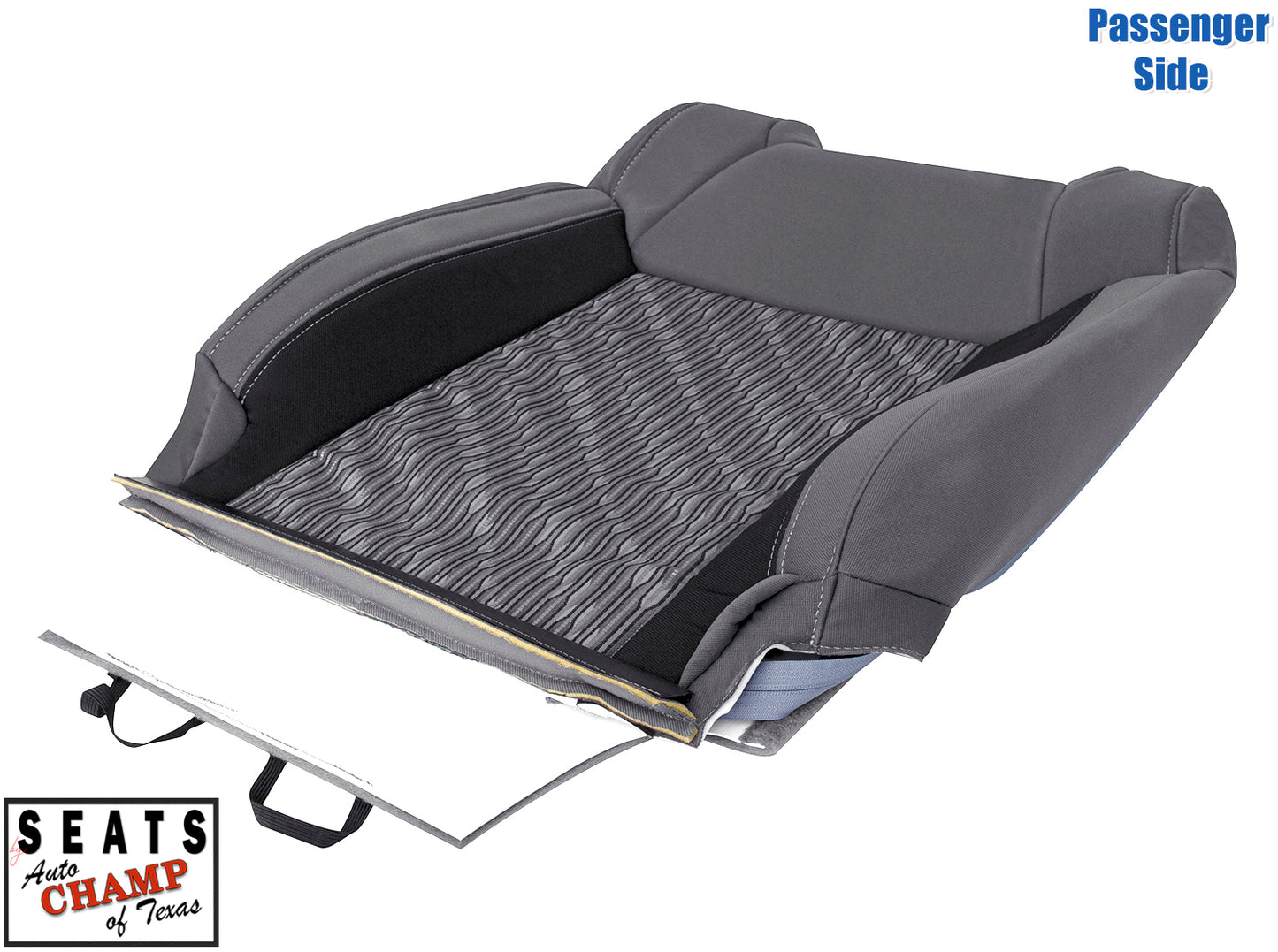 oem gray cloth lean back tundra seat cover