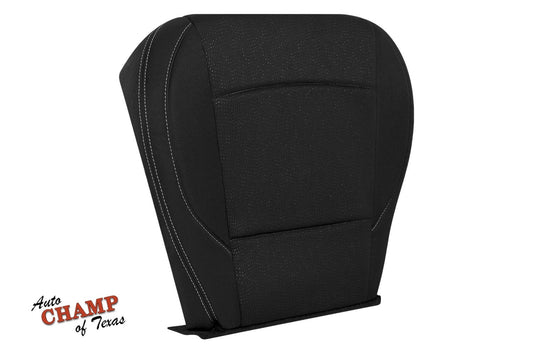 2015-2017 Subaru Legacy Driver Side Bottom Seat Cover Black Cloth