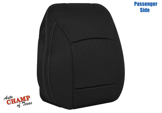 2015-2017 Subaru Legacy Passenger Side Lean Back Seat Cover Black Cloth