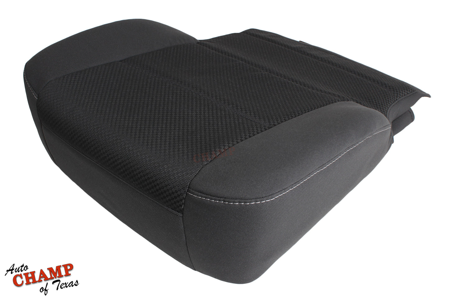 2014 2019 gmc sierra bottom seat cushion black cloth angled