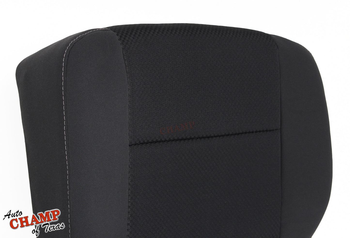 2014 2019 gmc sierra driver bottom cloth seat cover black