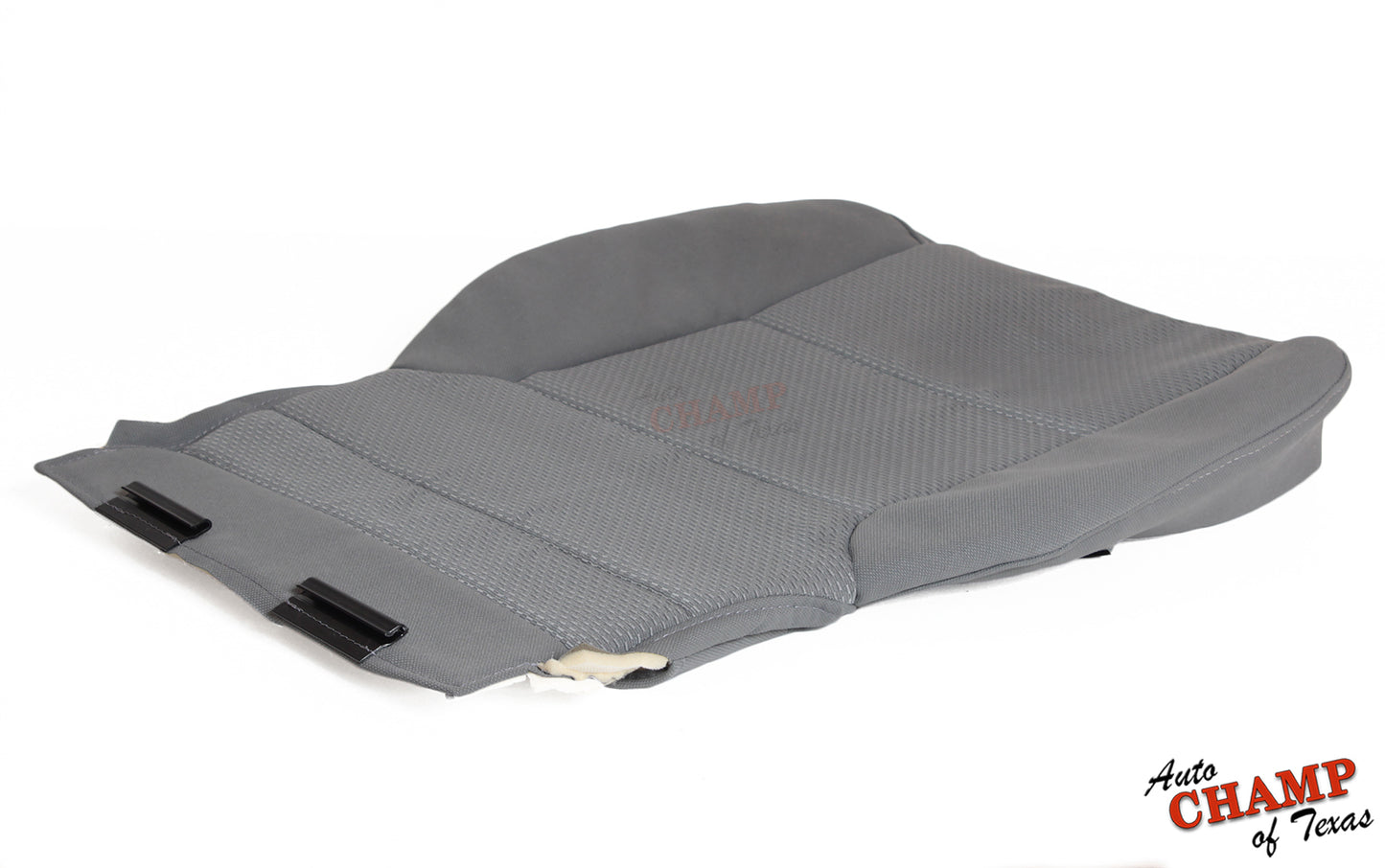 2014 2019 gmc driver bottom seat cover ash gray cloth flat