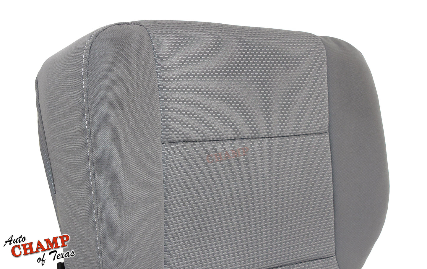 2014 2019 gmc driver seat cover angled ash gray cloth