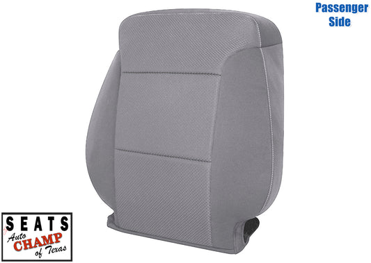 gray cloth lean back cover chevy silverado ls lt z71