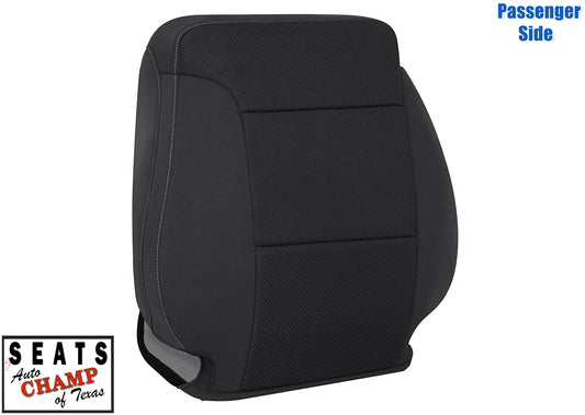 chevy silverado black cloth lean back seat passenger side